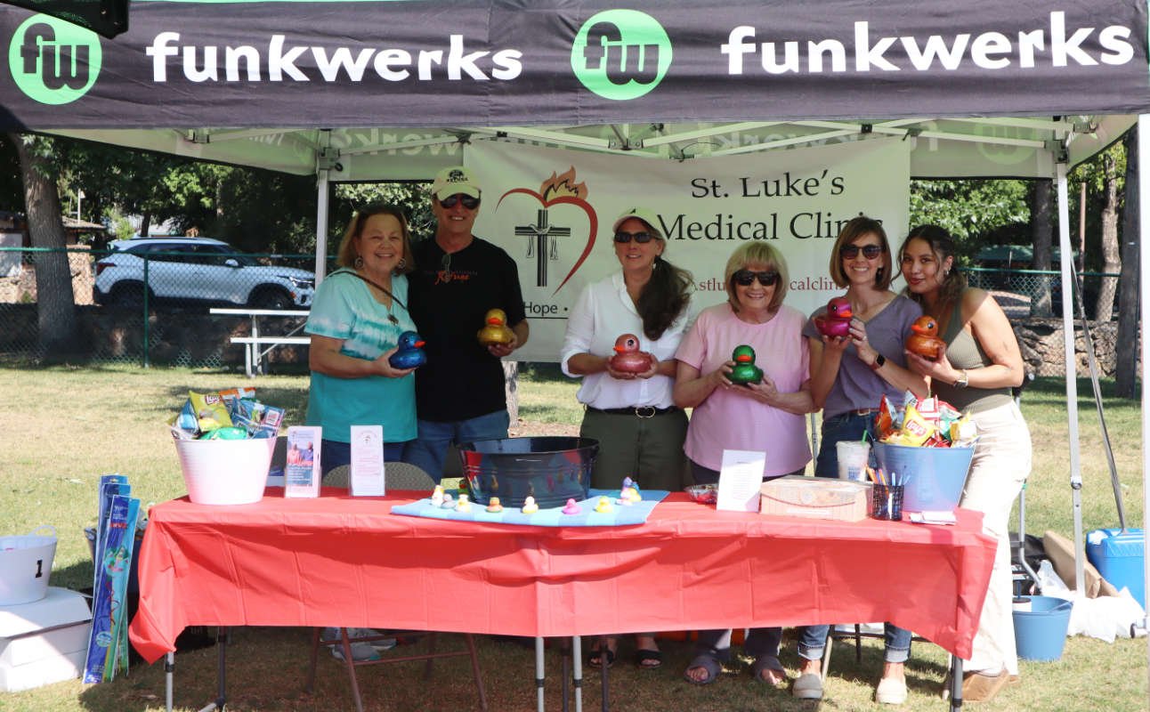 Funkwerks booth at the City Park Pool